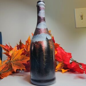 Night Sky Bottle Art